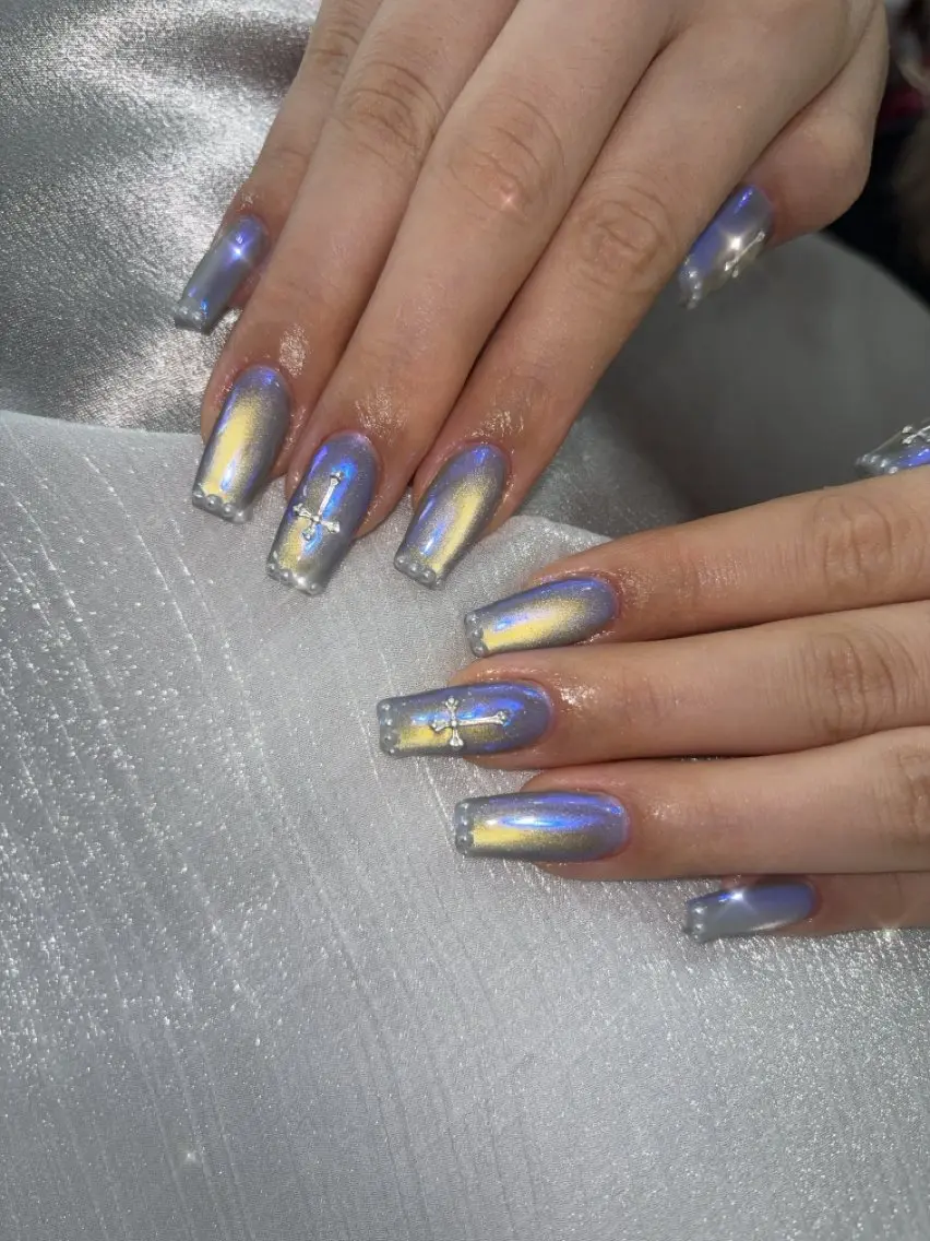 ネイル ハンドネイル Mermaid Nail♡Akariのネイルデザイン