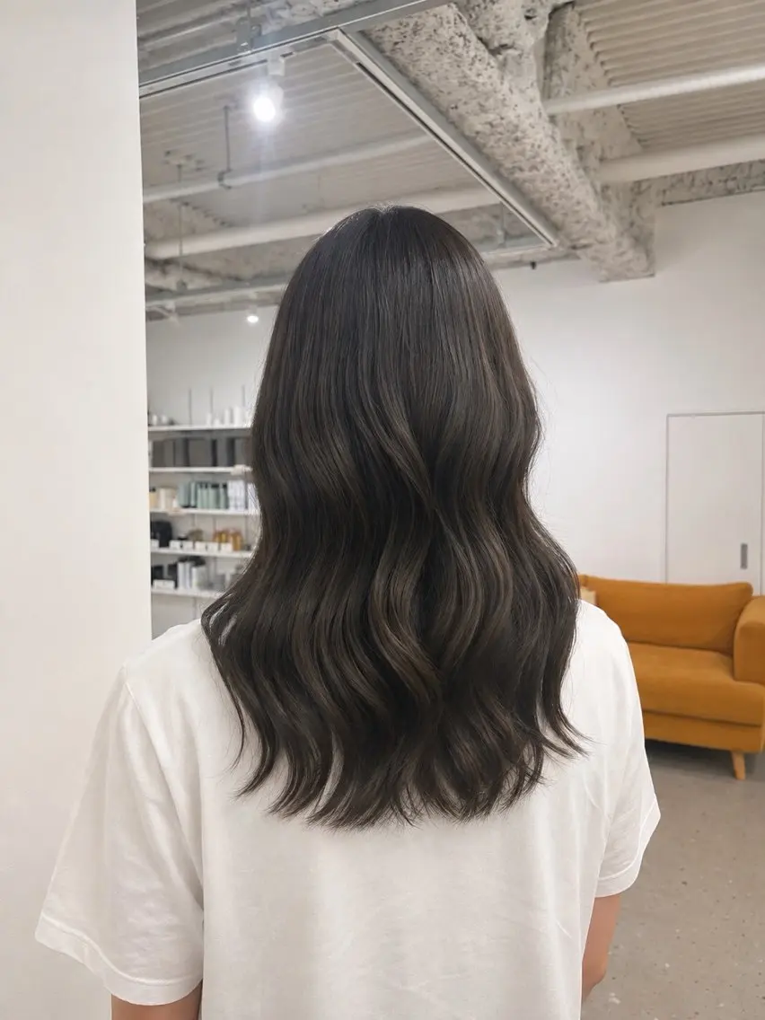 カラー ヘアカラー 松本 ゆらのヘアスタイル
