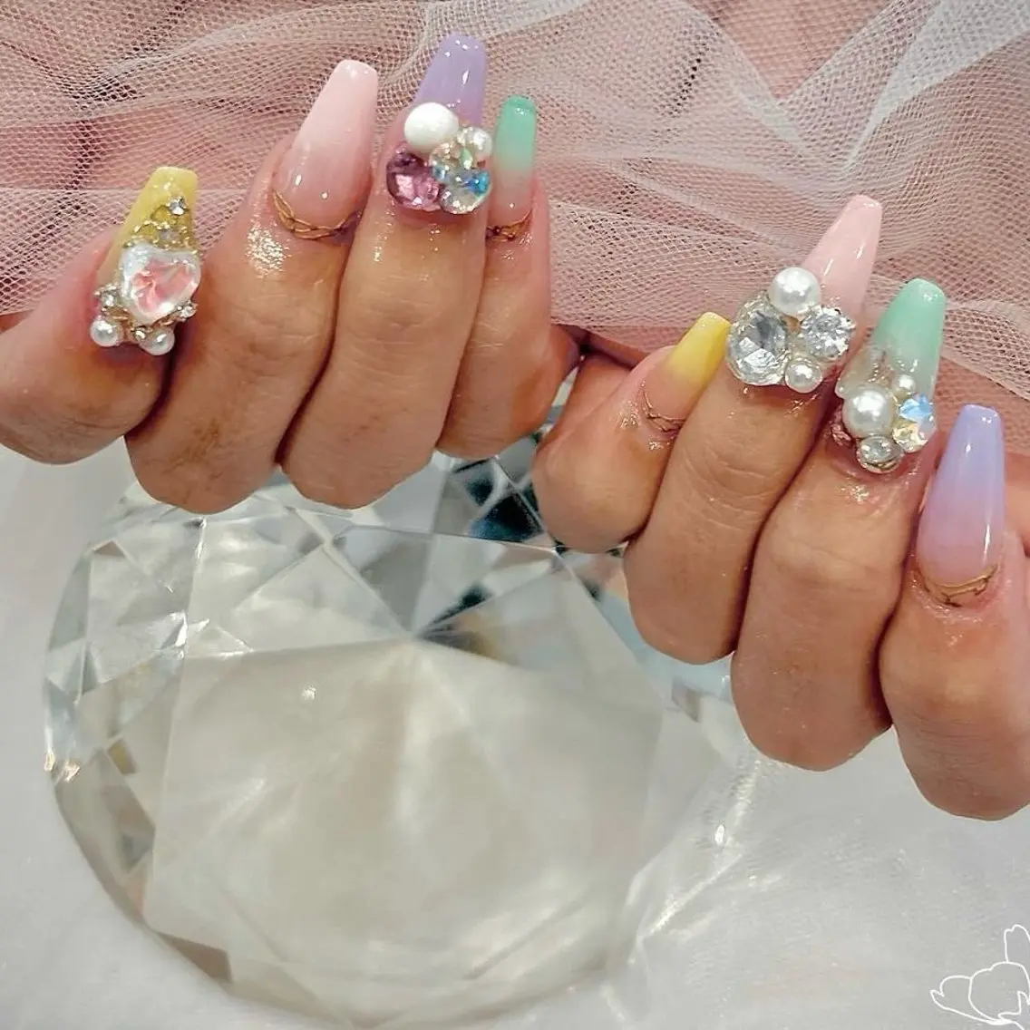 ネイル ハンドネイル pocco nail 安井いぶきのネイルデザイン
