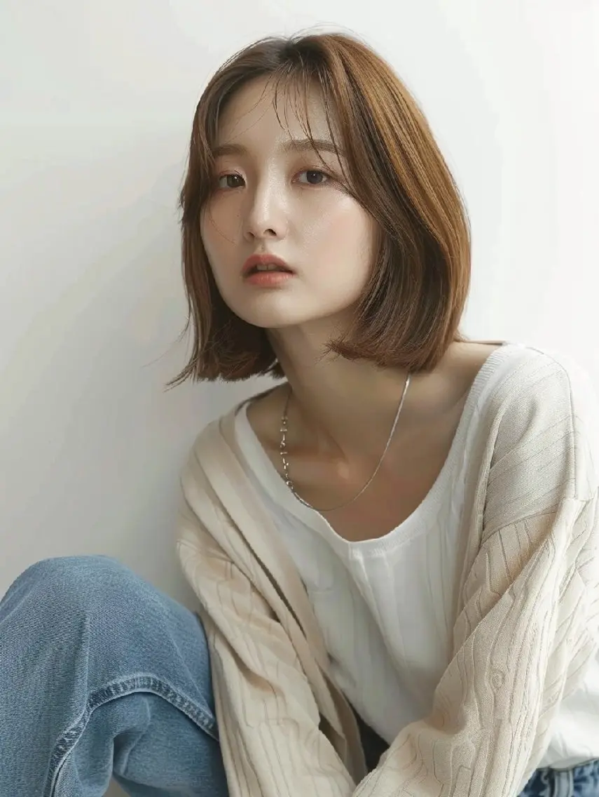 カラー 束感まつぱ🫧 なつき🫧のヘアスタイル