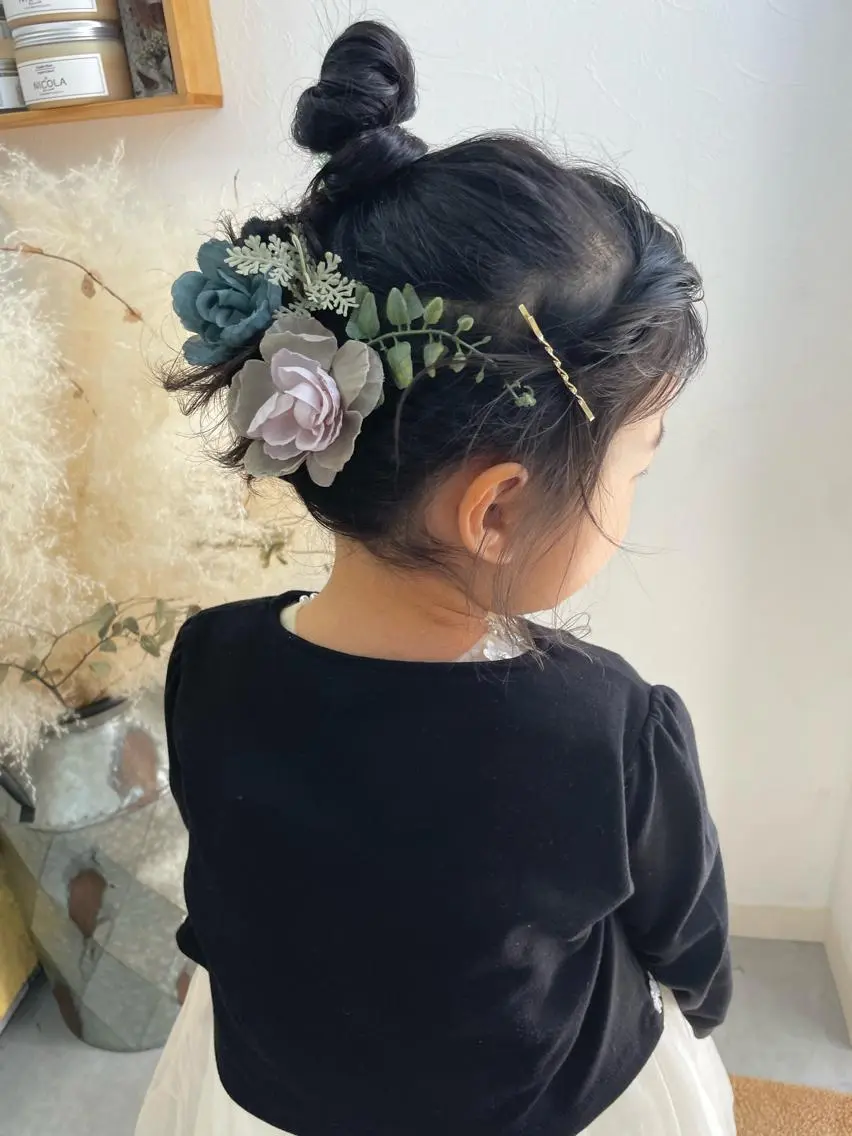 キッズヘアアレンジ‪- ̗̀ ꪔ̤  ̖́-‬の写真