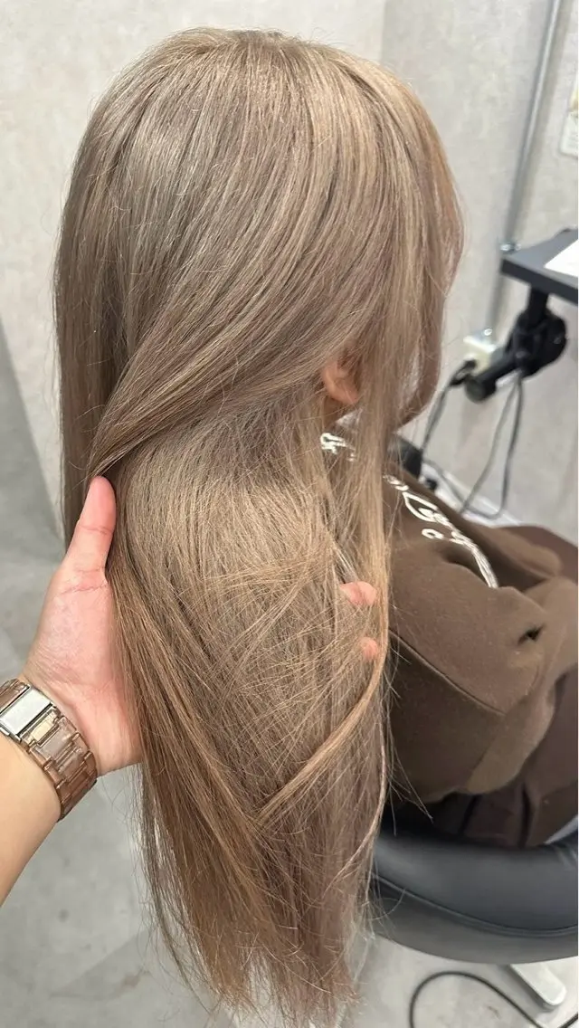 【新大学生大歓迎🌸】ダブルカラー➕トリートメント🎀の写真
