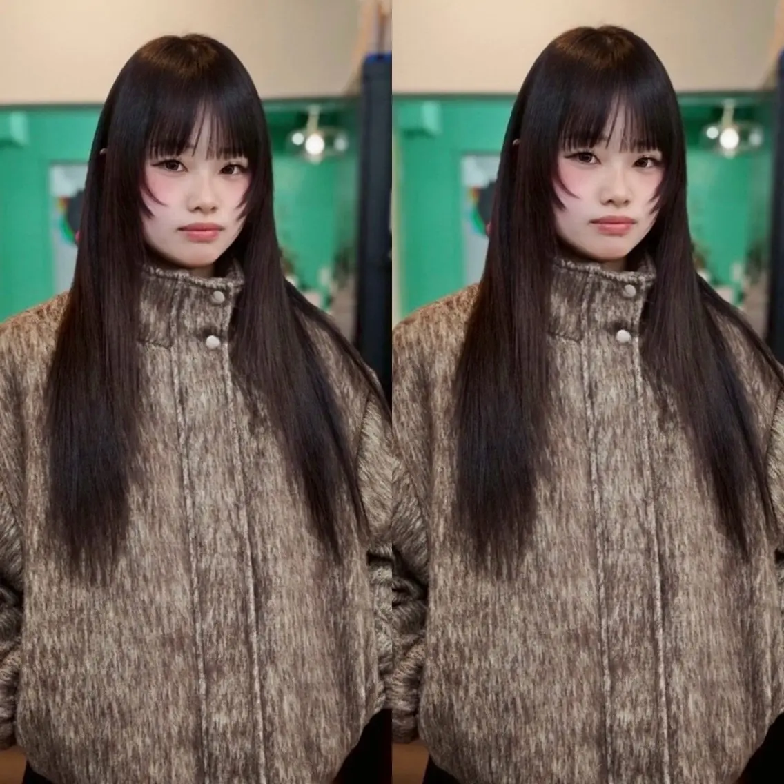 カラー ブラウンカラー 透明感カラー ピンクカラー ヘアカラー slit kokoroのヘアスタイル