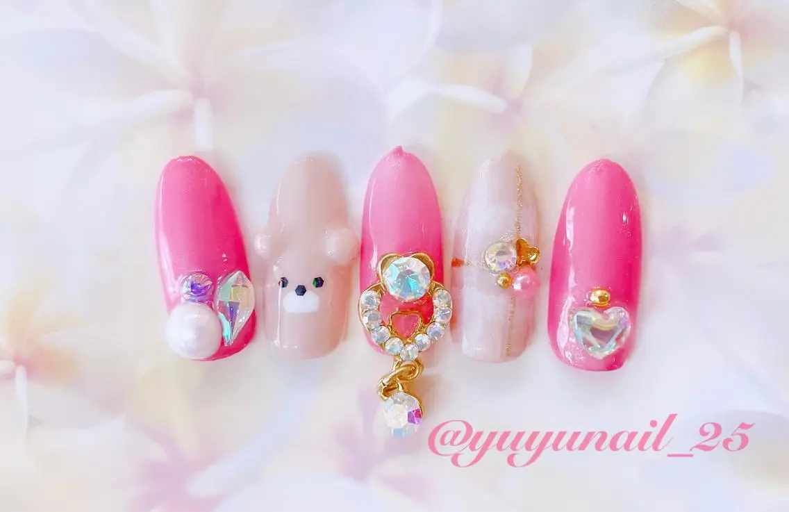 ネイル ハンドネイル Nail🦋 💗yuyuのネイルデザイン