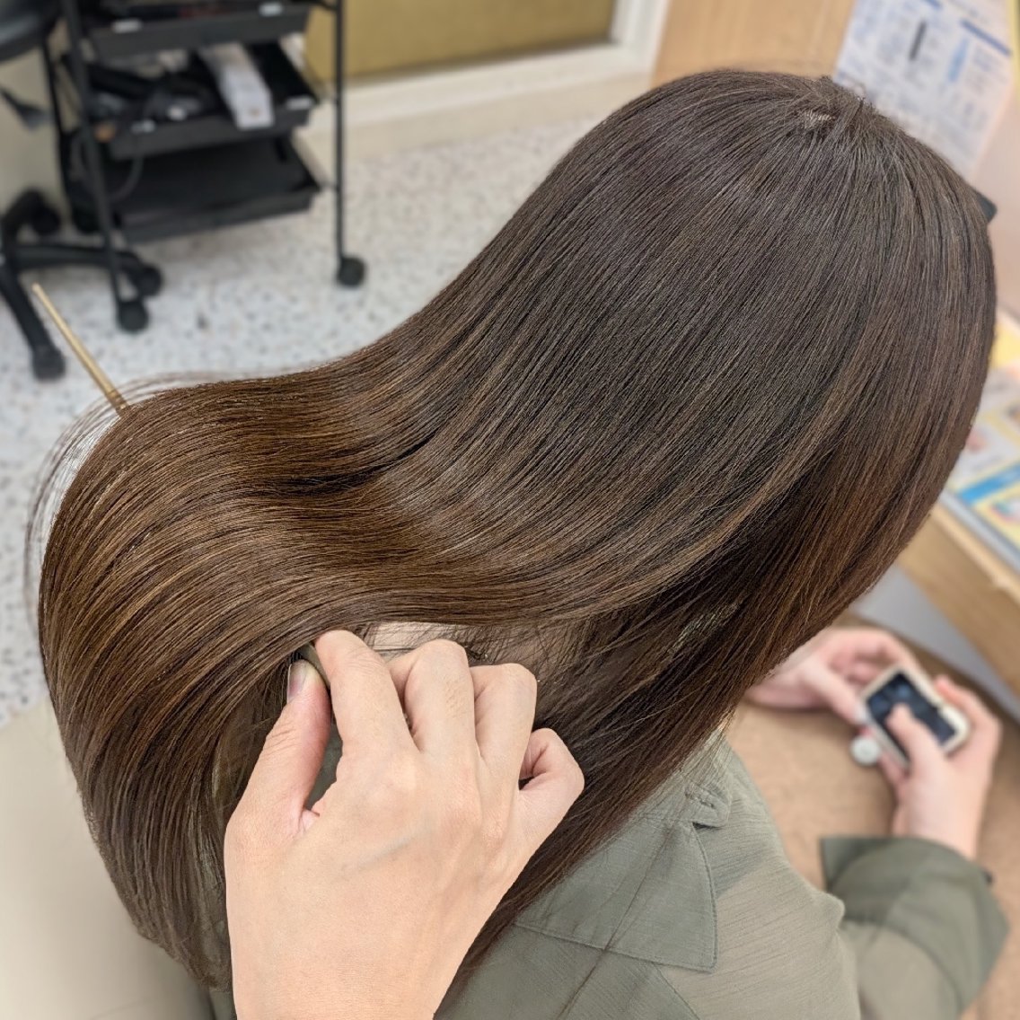 🌻 銀座水素ケア 🌻　只腰 花のヘアスタイル