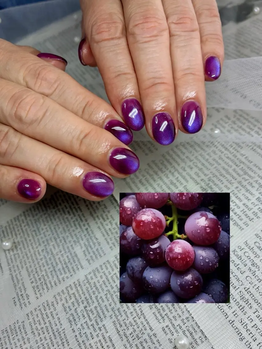 ネイル マグネットネイル shiki_nail 🪐のネイルデザイン