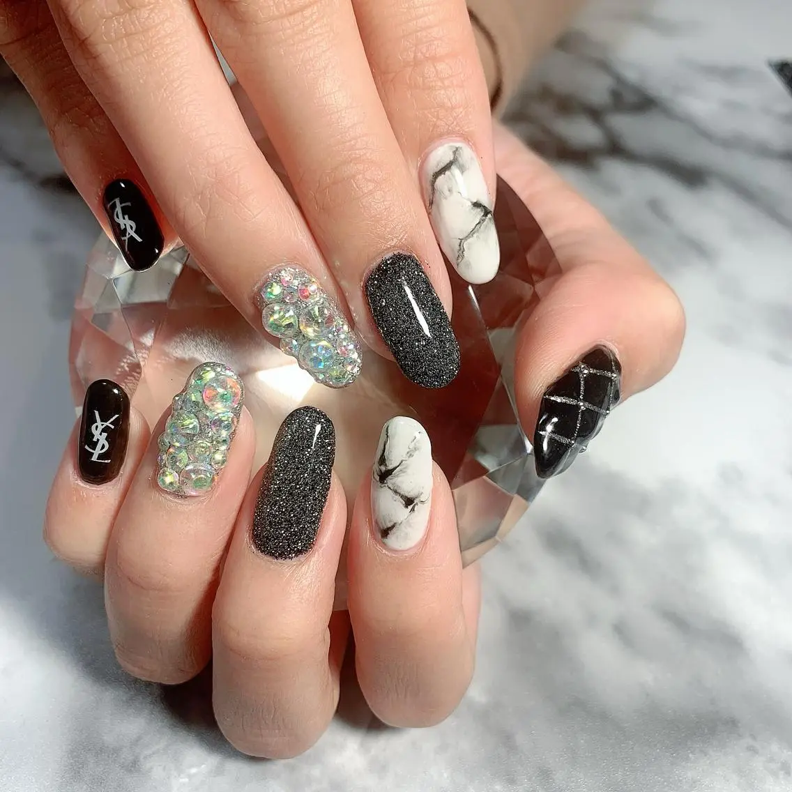 ネイル フラッシュネイル ハンドネイル Kayo 💅のネイルデザイン