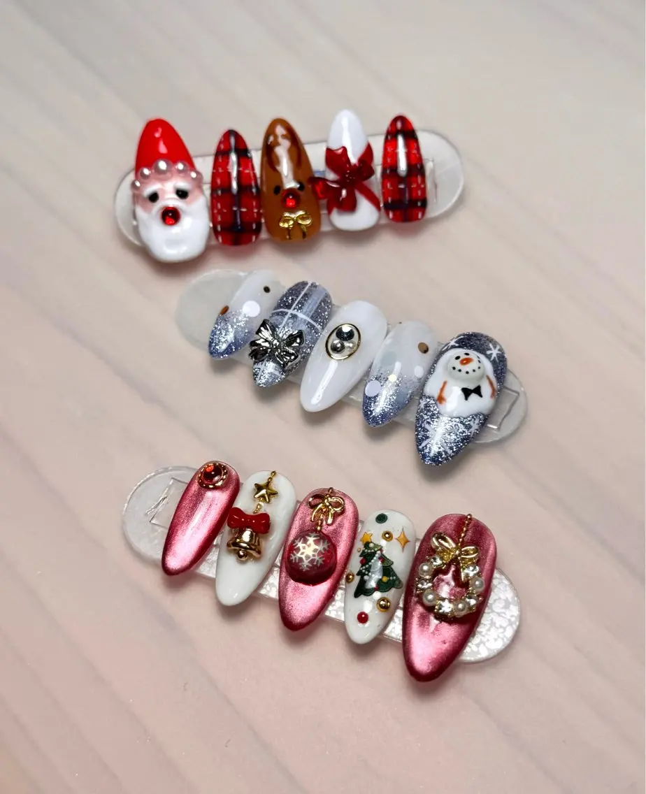 ネイル 冬ネイル クリスマス Nail Salon Suri Suriのネイルデザイン