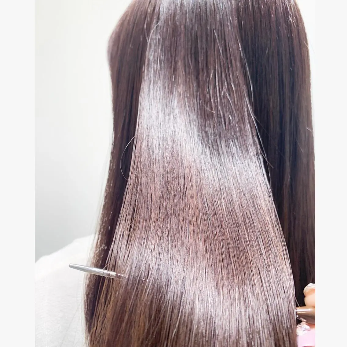 セミロング カラー 💙美髪救世主💙 関華蓮のヘアスタイル