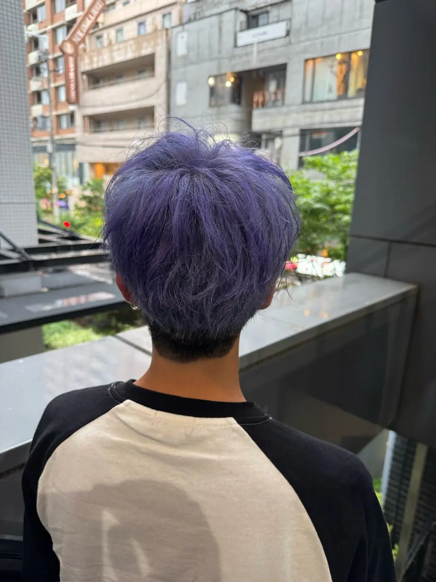 メンズ カット ヘアカラー トリートメント 河野 悠のヘアスタイル
