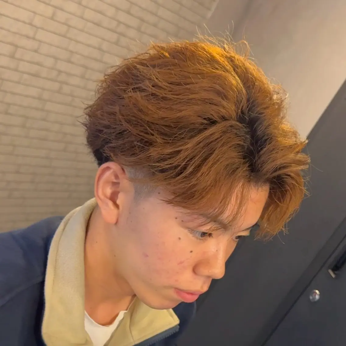 ミディアム カラー メンズ カット ヘアカラー ツイスパ/ TAKUMIの眉毛・アイブロウイメージ