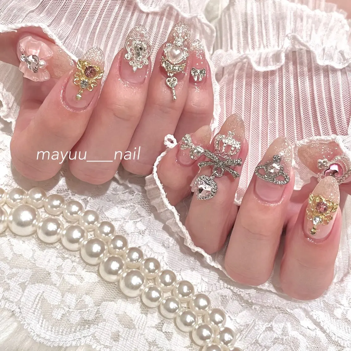 ネイル 🎀 Mayu 🎀痛ネイルのネイルデザイン