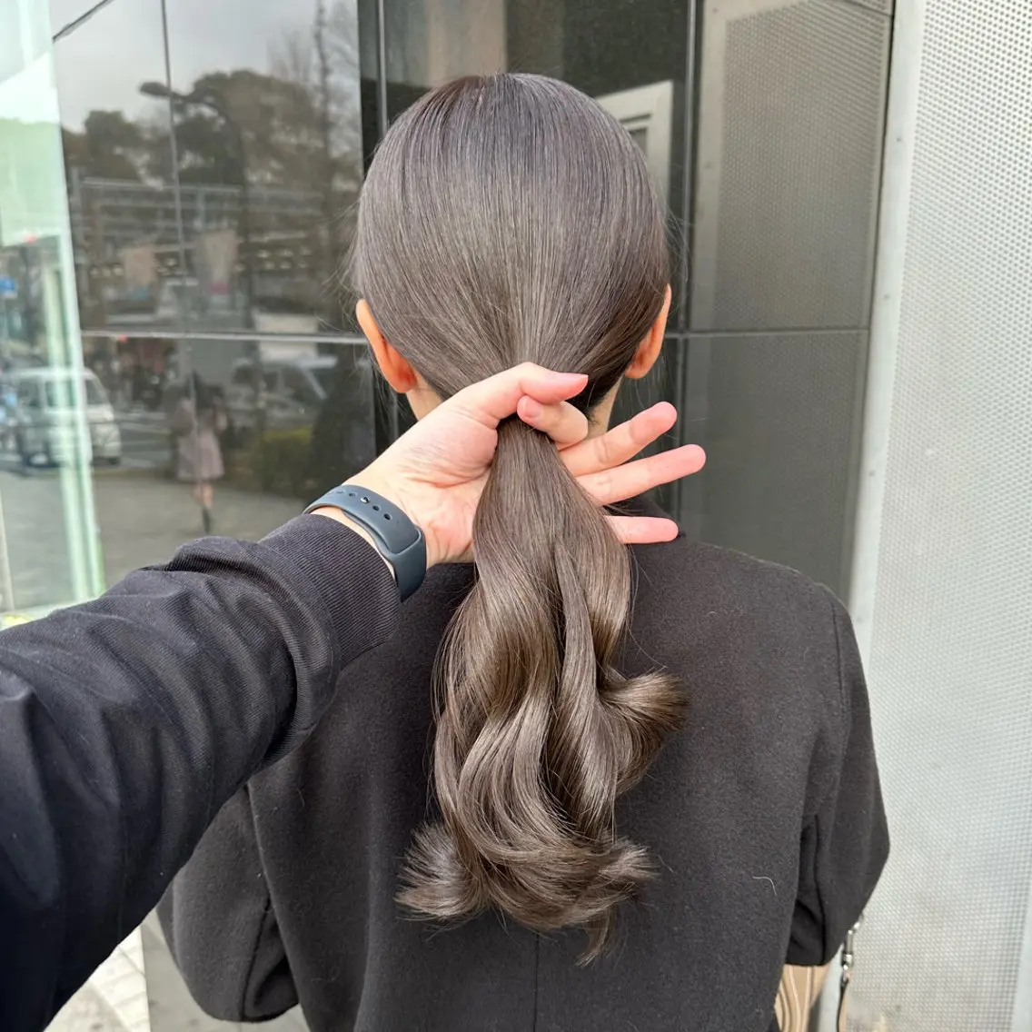 ロング カラー ヘアカラー 山内 直英のヘアスタイル