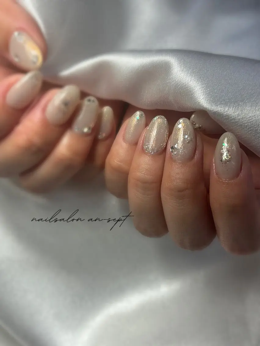 ミディアム ハンドネイル nail salon an-SEPT.のネイルデザイン