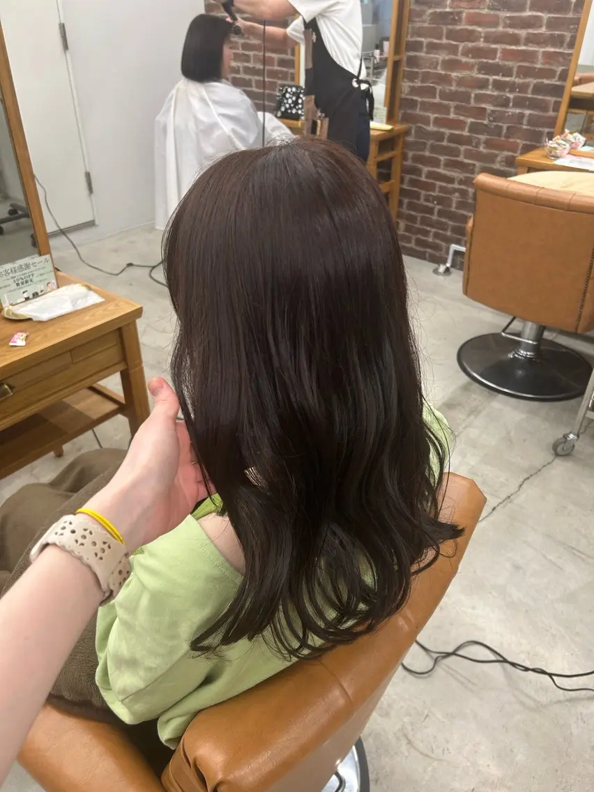 ロング ヘアカラー 🌼髪質改善/透明感 艶髪タケドミのヘアスタイル