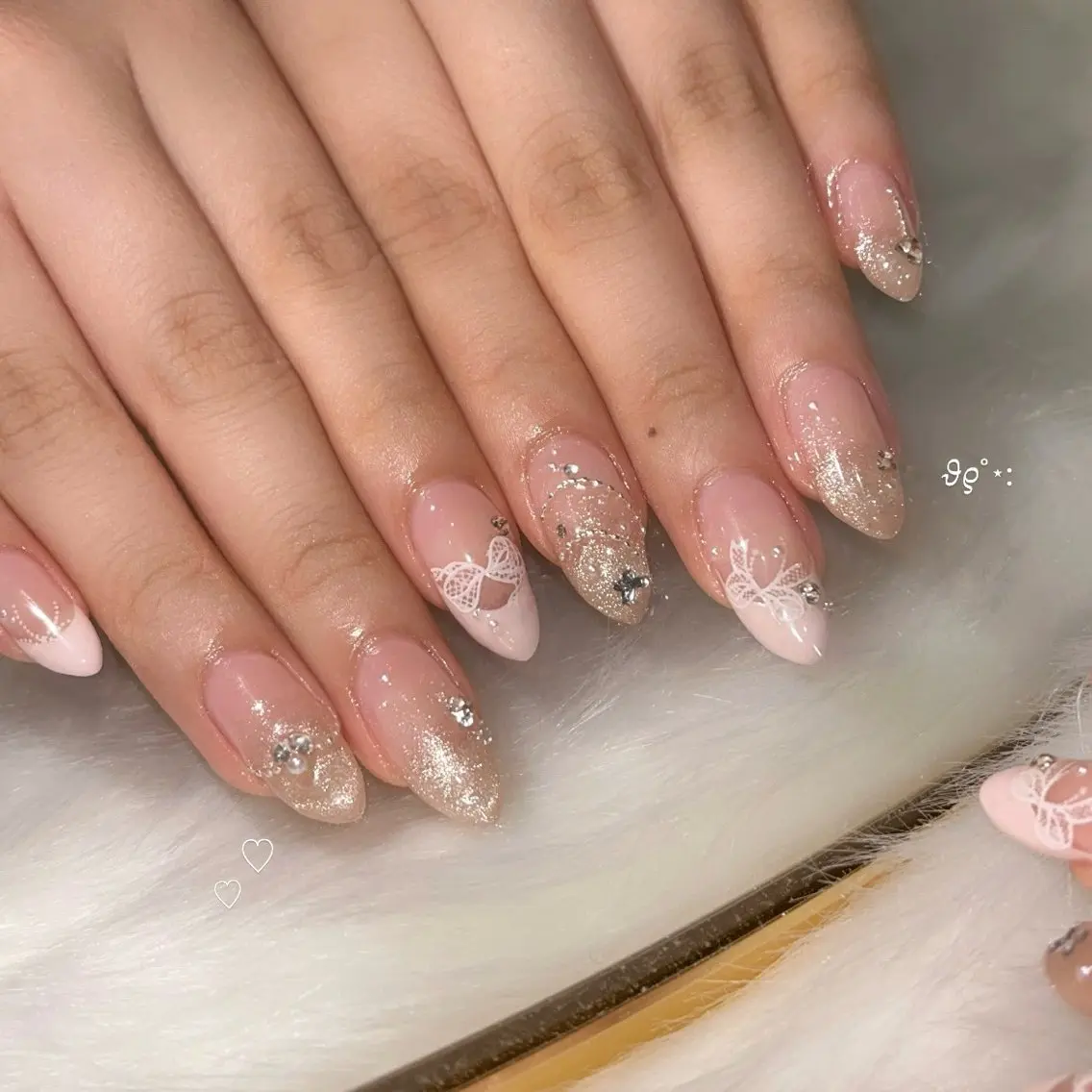 ネイル ハンドネイル Blanche mimi.u_aのネイルデザイン
