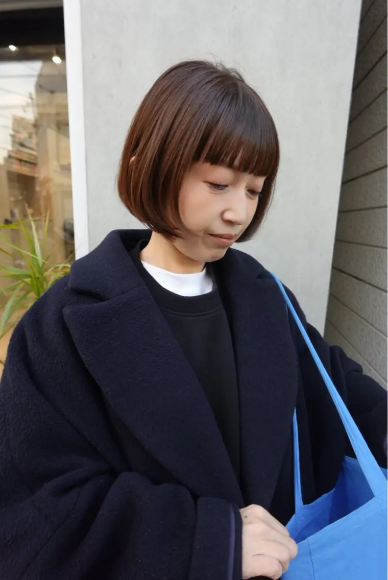 ショート カラー カット ヘアカラー トリートメント ✳︎透明感カラー✳︎ ボブ✳︎nanaのヘアスタイル