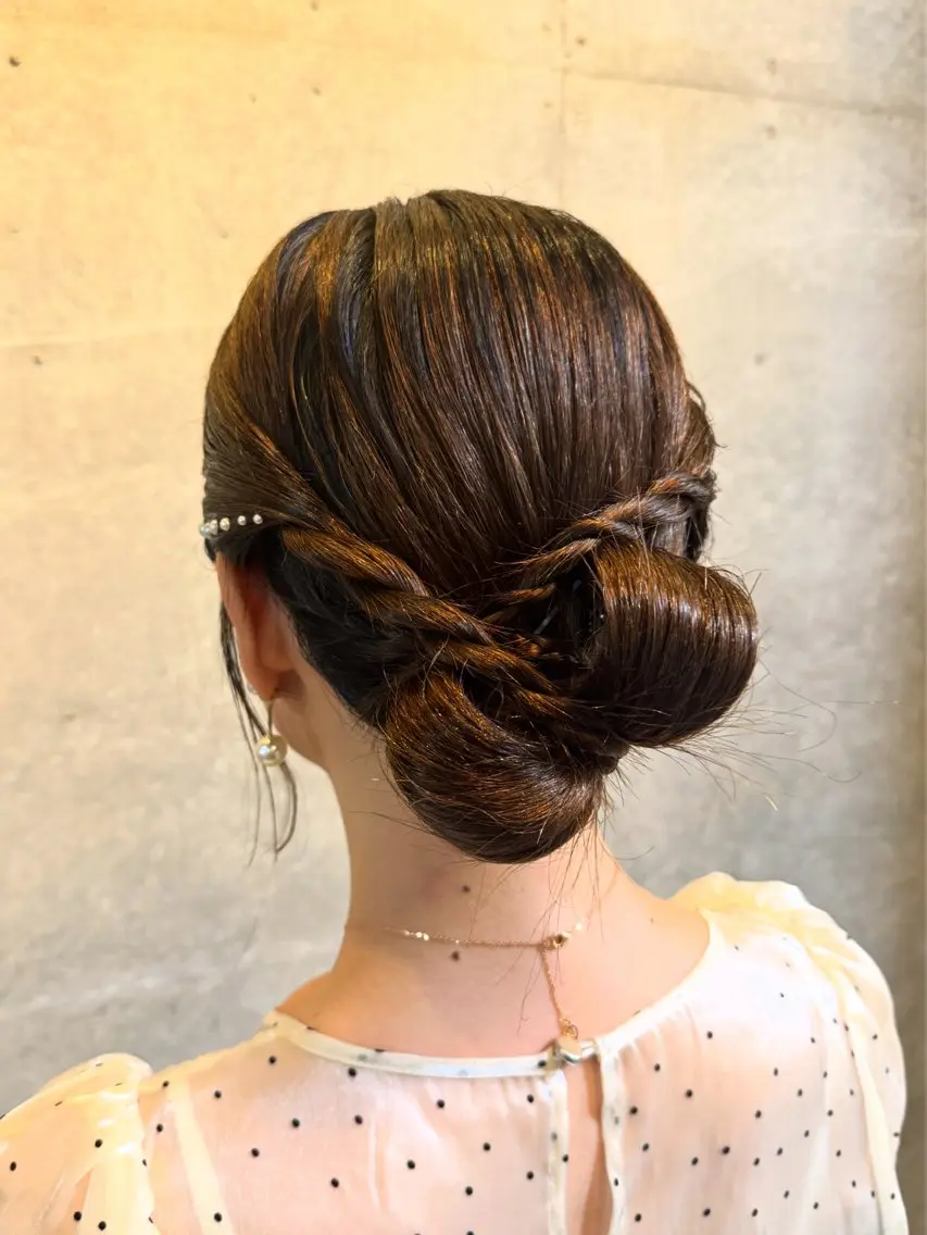 ヘアアレンジ ヘアセット 6/29まで 💐🤍理保のヘアスタイル