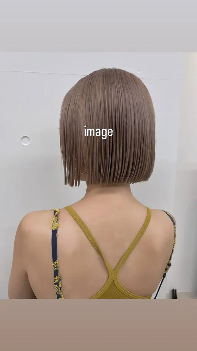 レイヤーorハッシュカット＋ 3stepトリートメントの写真