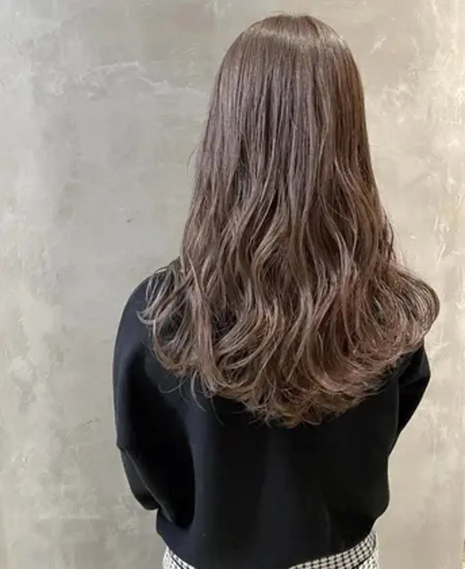 ロング ヘアカラー トリートメント 髪質改善&艶カラー sotaのヘアスタイル