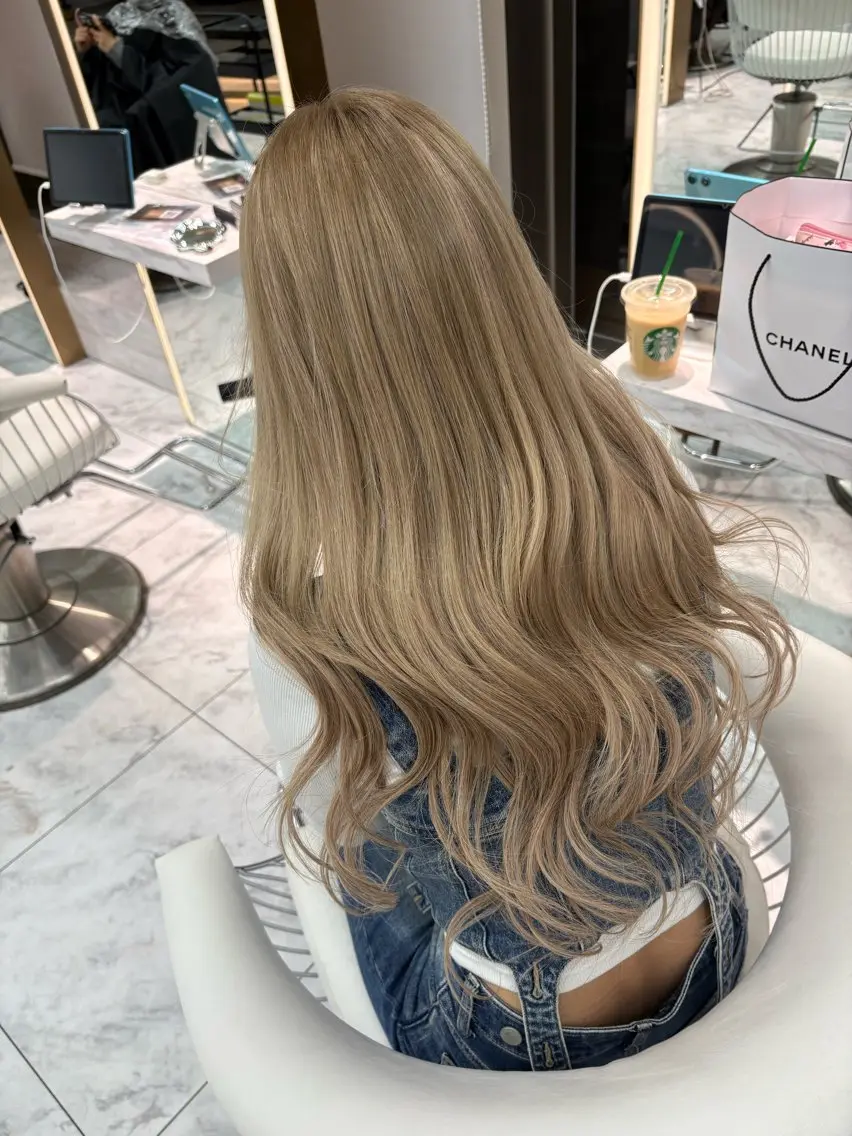 ロング カラー ヘアカラー 北九州①の艶髪師♥️ ♣️♦️♠️翔大のヘアスタイル