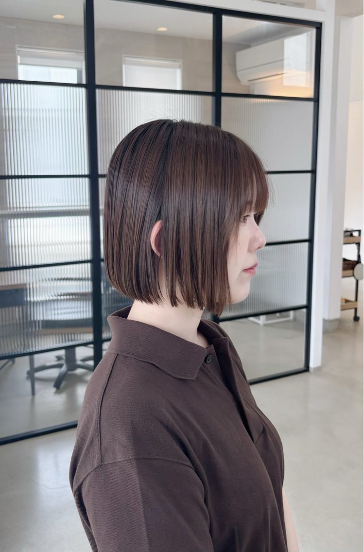 ショート ボブ カット 根岸 麻菜のマツエク・マツパデザイン
