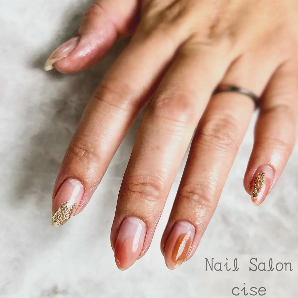 ネイル バレンタイン ハンドネイル Nail Salon ciseのネイルデザイン