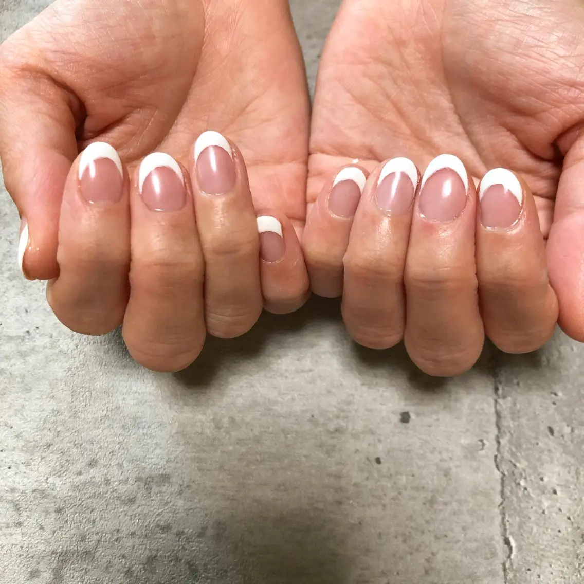 ネイル フレンチネイル thrush nailsのネイルデザイン