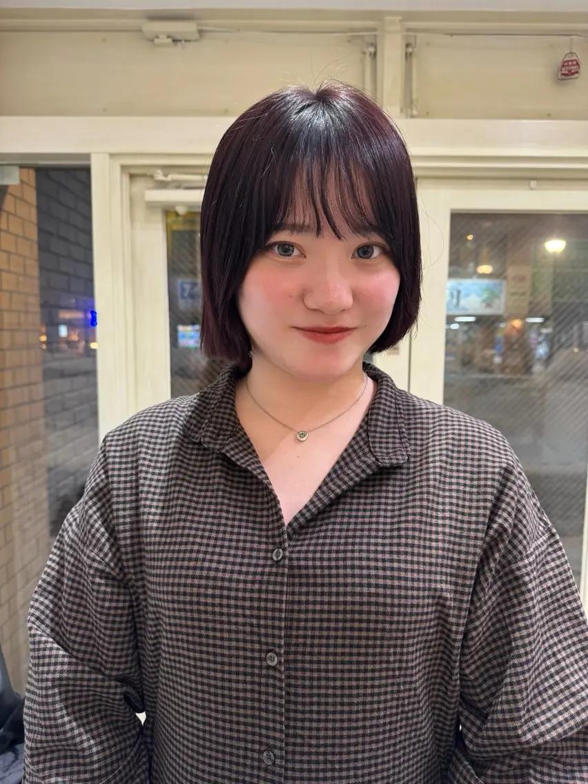 カラー ヘアカラー トリートメント 阿部  ことみ /パーマモデルのヘアスタイル