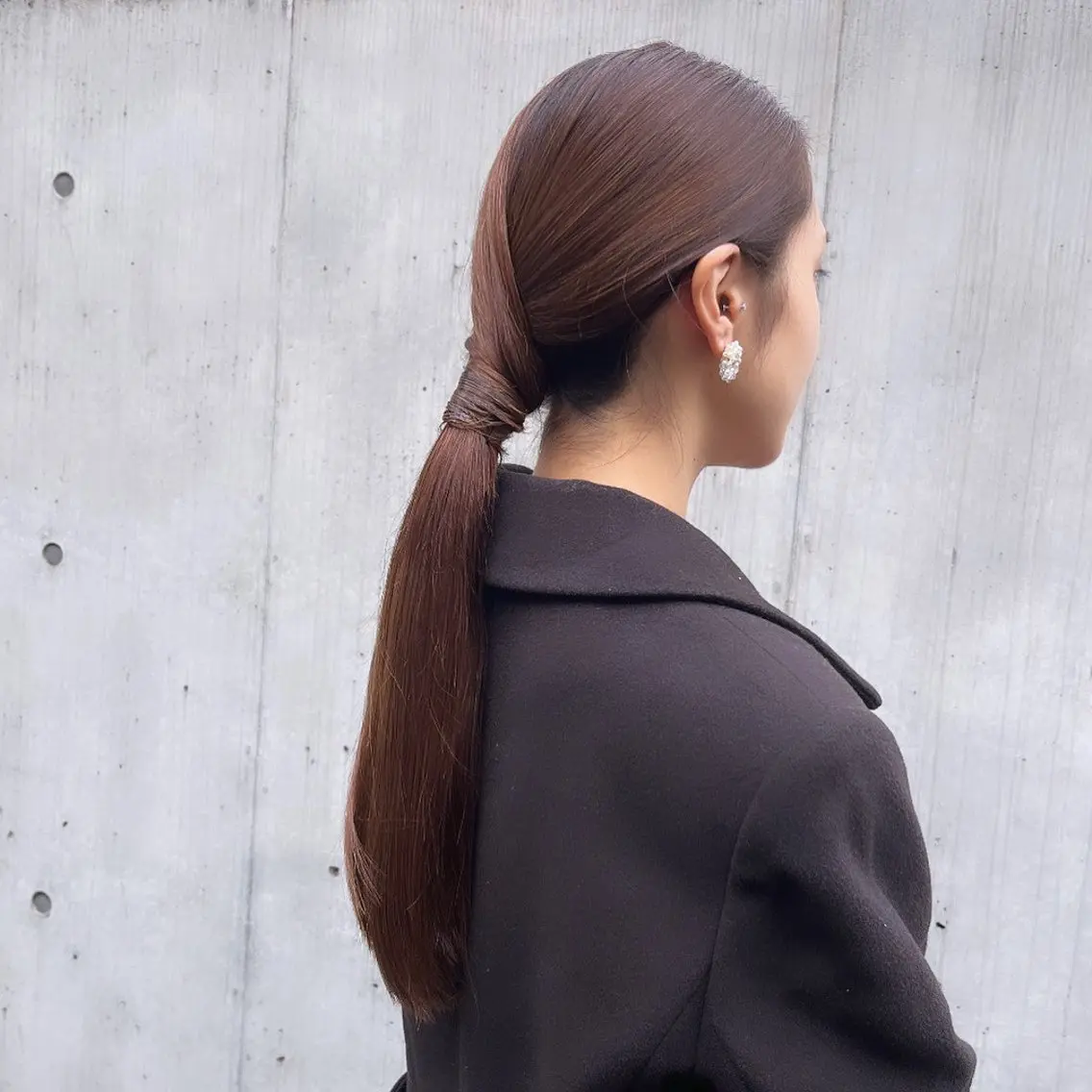 ロング ヘアアレンジ 成人式 結婚式・ブライダル 卒業式のヘアスタイル ヘアセット カジュアルを女っぽく 𝗮𝘆𝗮𝗰𝗼のヘアスタイル