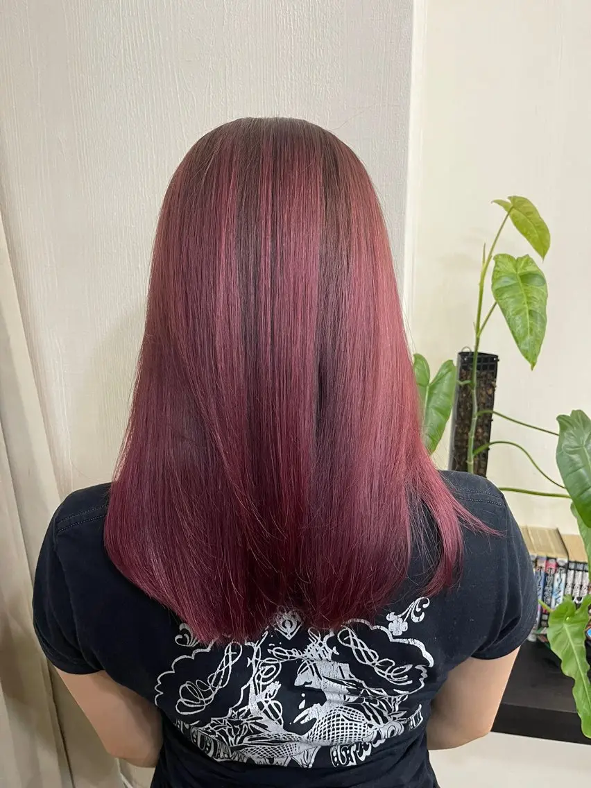 カラー ANDIAMO SAKAE🍁楓のヘアスタイル