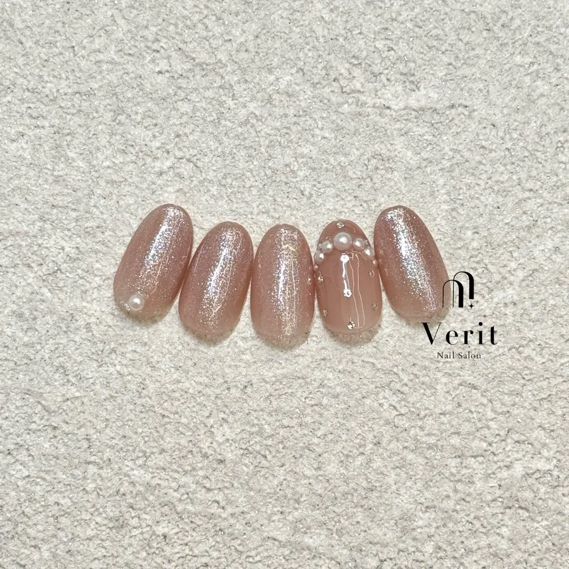 ネイル アートネイル シンプルネイル Kurumi (Verit大森店)のネイルデザイン