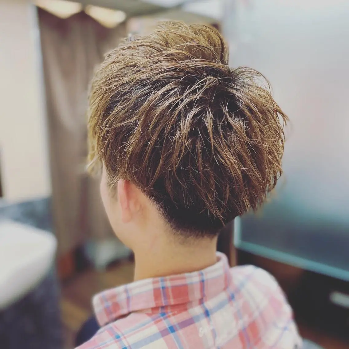 ショート 板倉 涼太のヘアスタイル
