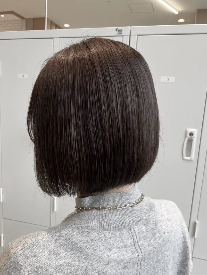 カット+ワンメイクカラー+トリートメント【ボブの方限定】の写真