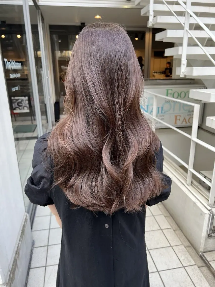 カラー ヘアカラー トリートメント 💙透明感艶カラー/ ゆうな💙のヘアスタイル