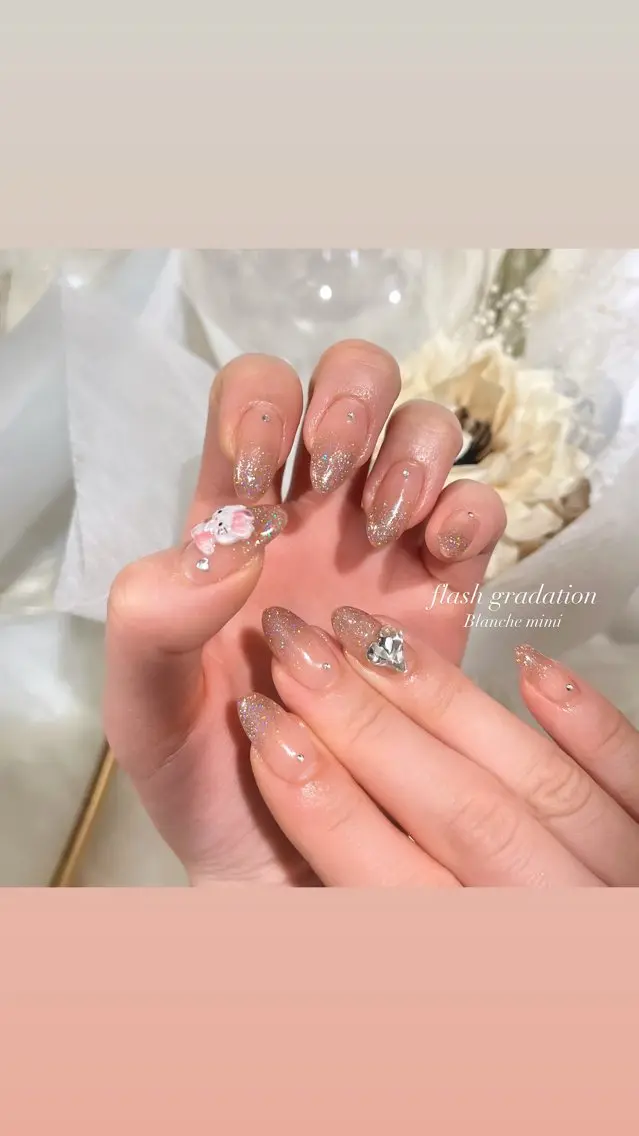 ネイル Blanche mimi.u_aのネイルデザイン