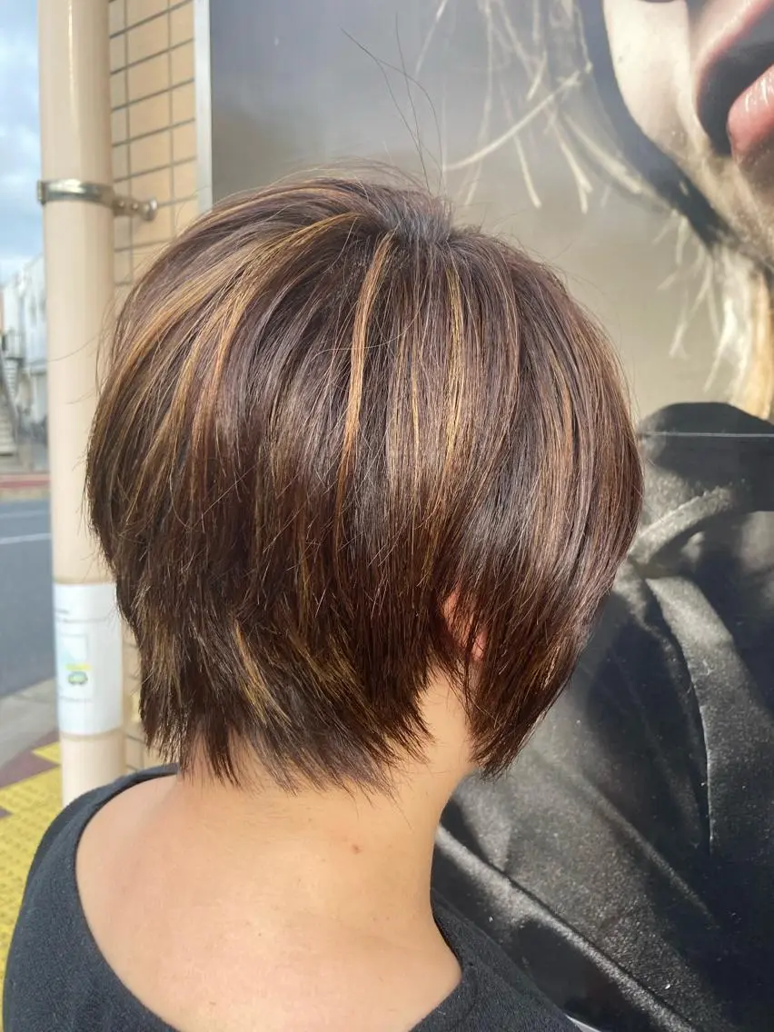 リタッチ➕ハーブカラー(ダブルカラー)の写真