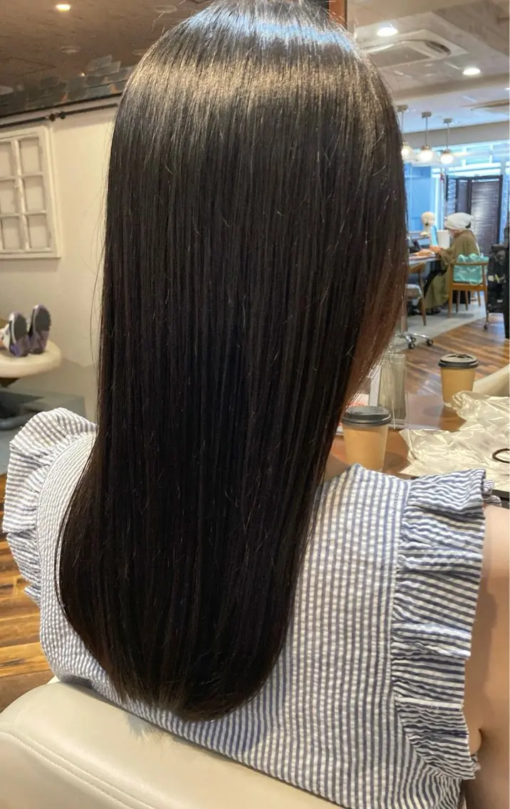ロング カラー 店長飯島 信一のヘアスタイル