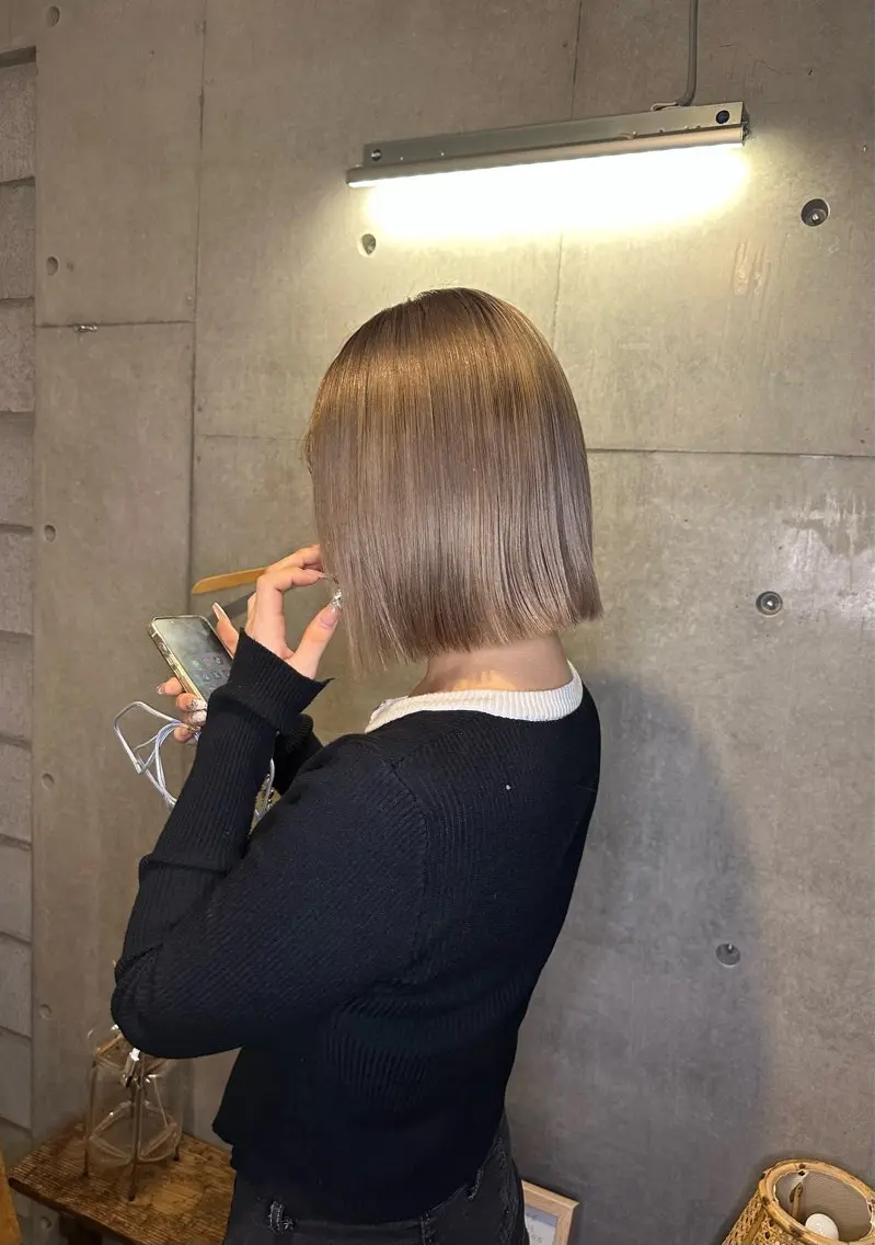 ダブルカラーの写真