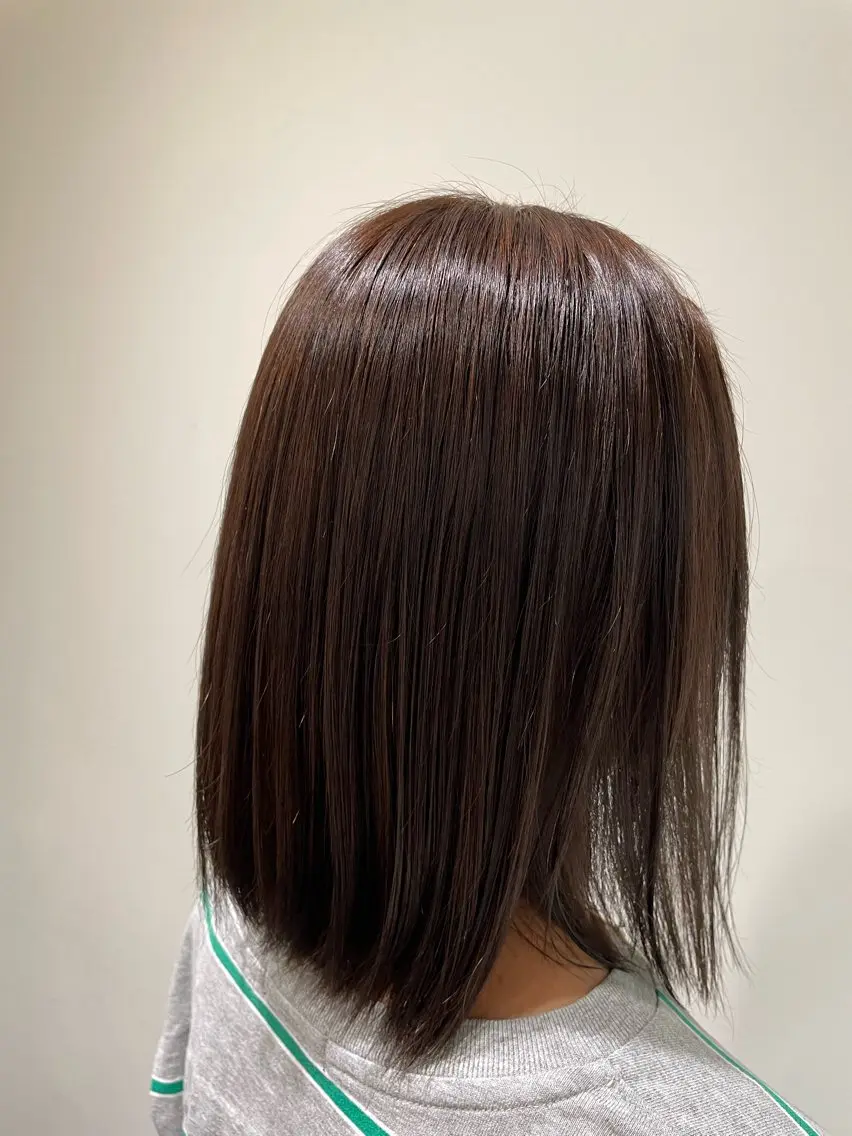 ミディアム カラー メンズモデル板橋 島田依杏のヘアスタイル