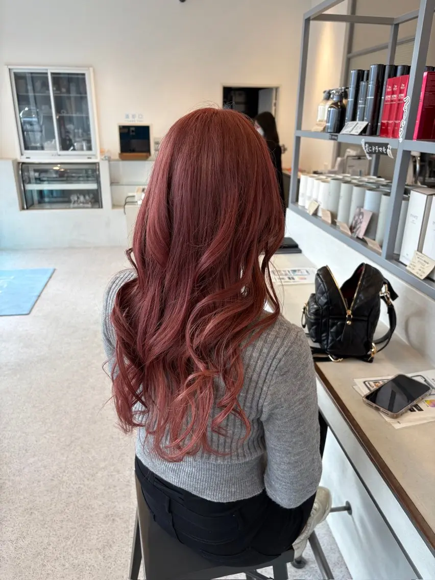 ロング カラー 中 海斗のヘアスタイル