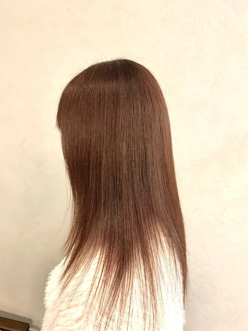 カット&縮毛矯正&トリートメントの写真