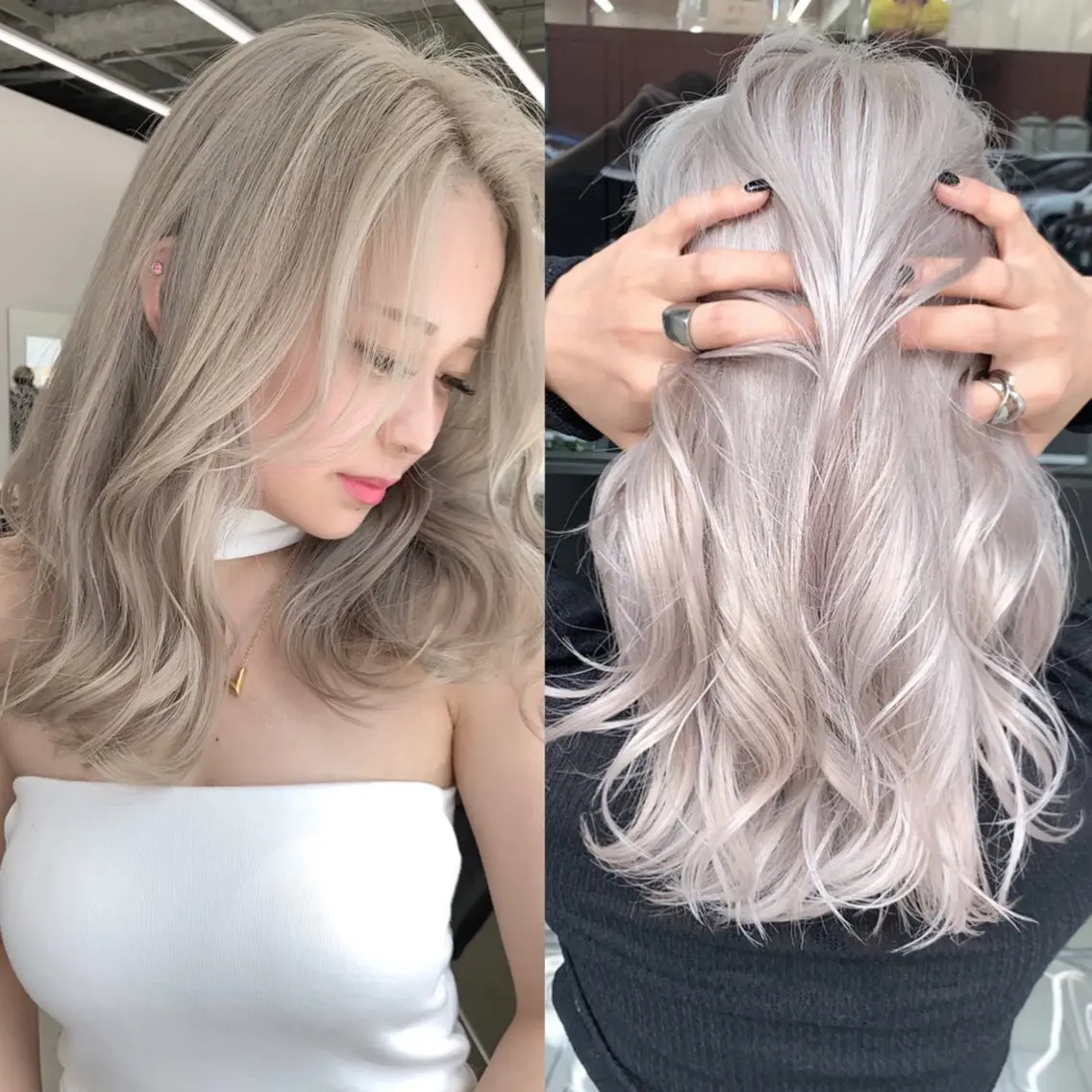 ロング カラー 齋藤 梨乃のヘアスタイル