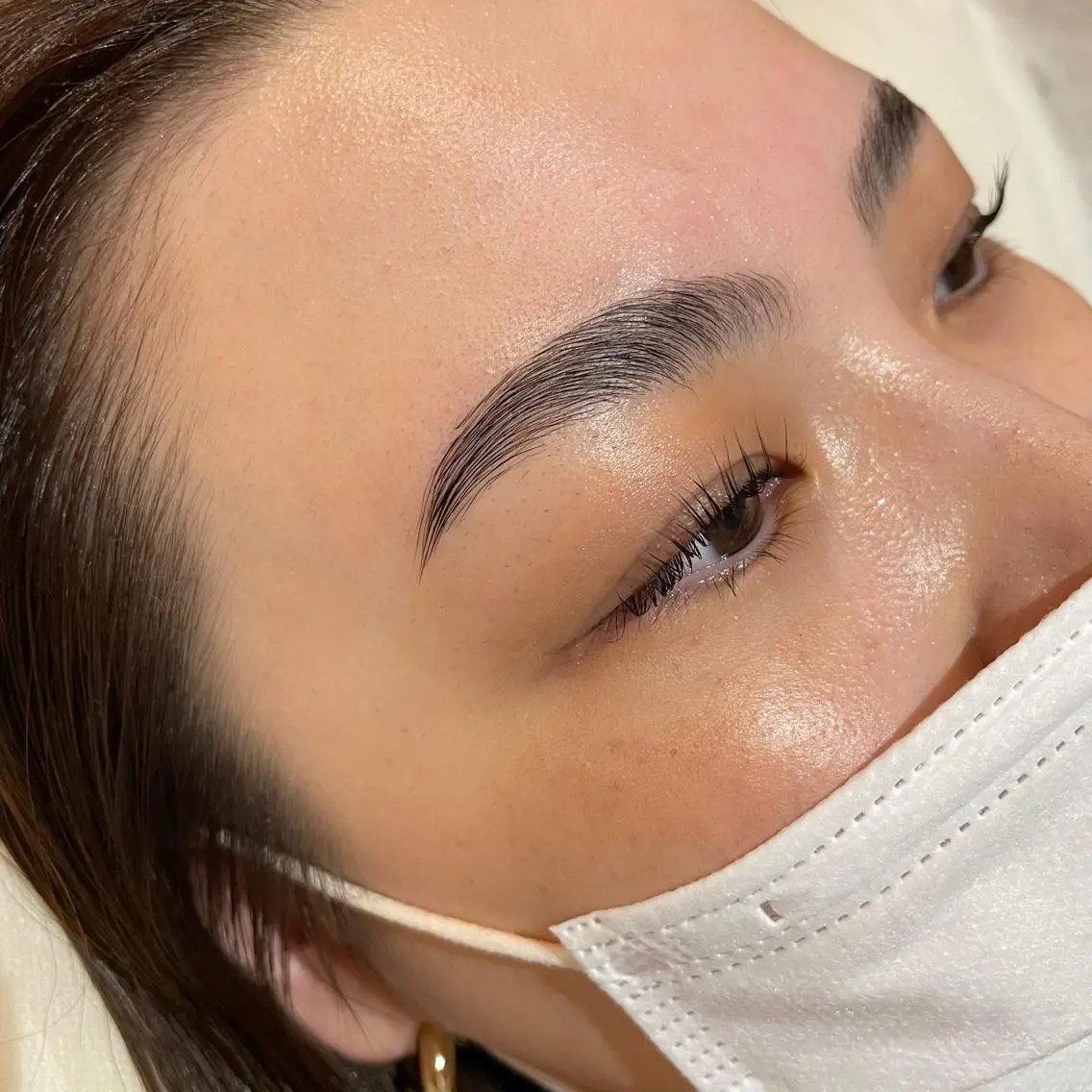 比嘉 千咲のヘアスタイル