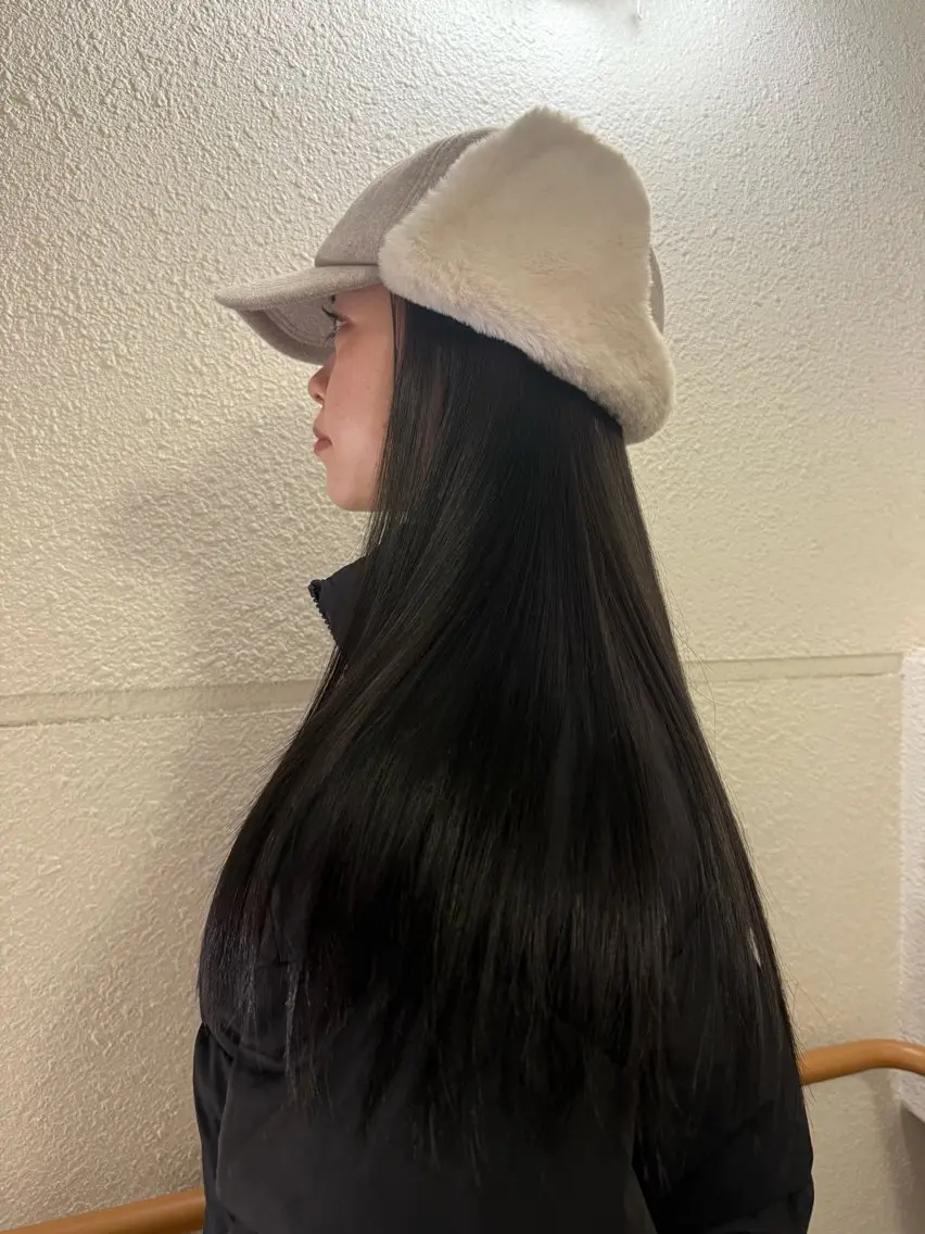 ロング 伸ばしかけ ロング カラーモデル募集中 Rei🐈‍⬛/大宮のヘアスタイル