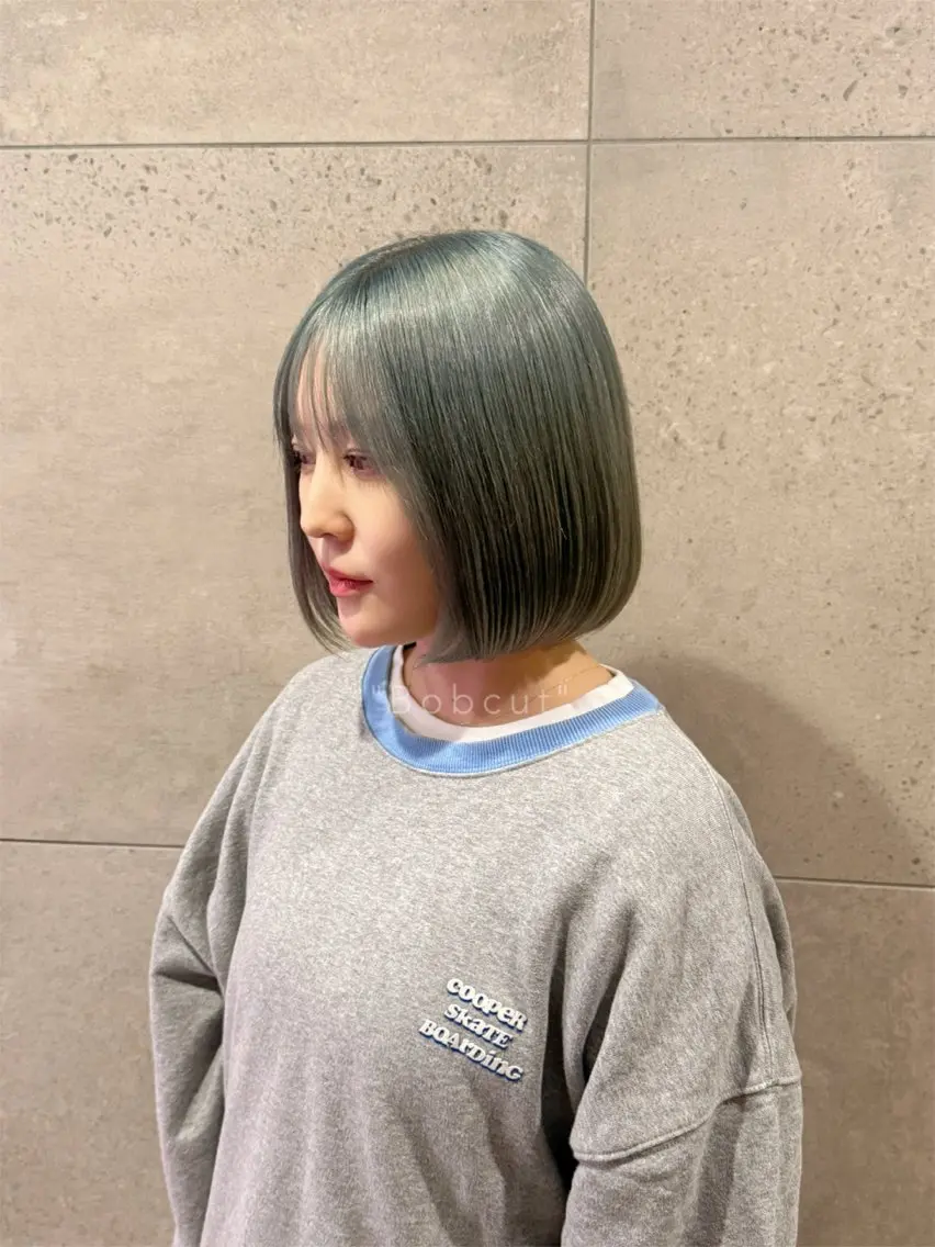 ショート ボブ レイヤーカット/ 髪質改善✨山中優のヘアスタイル