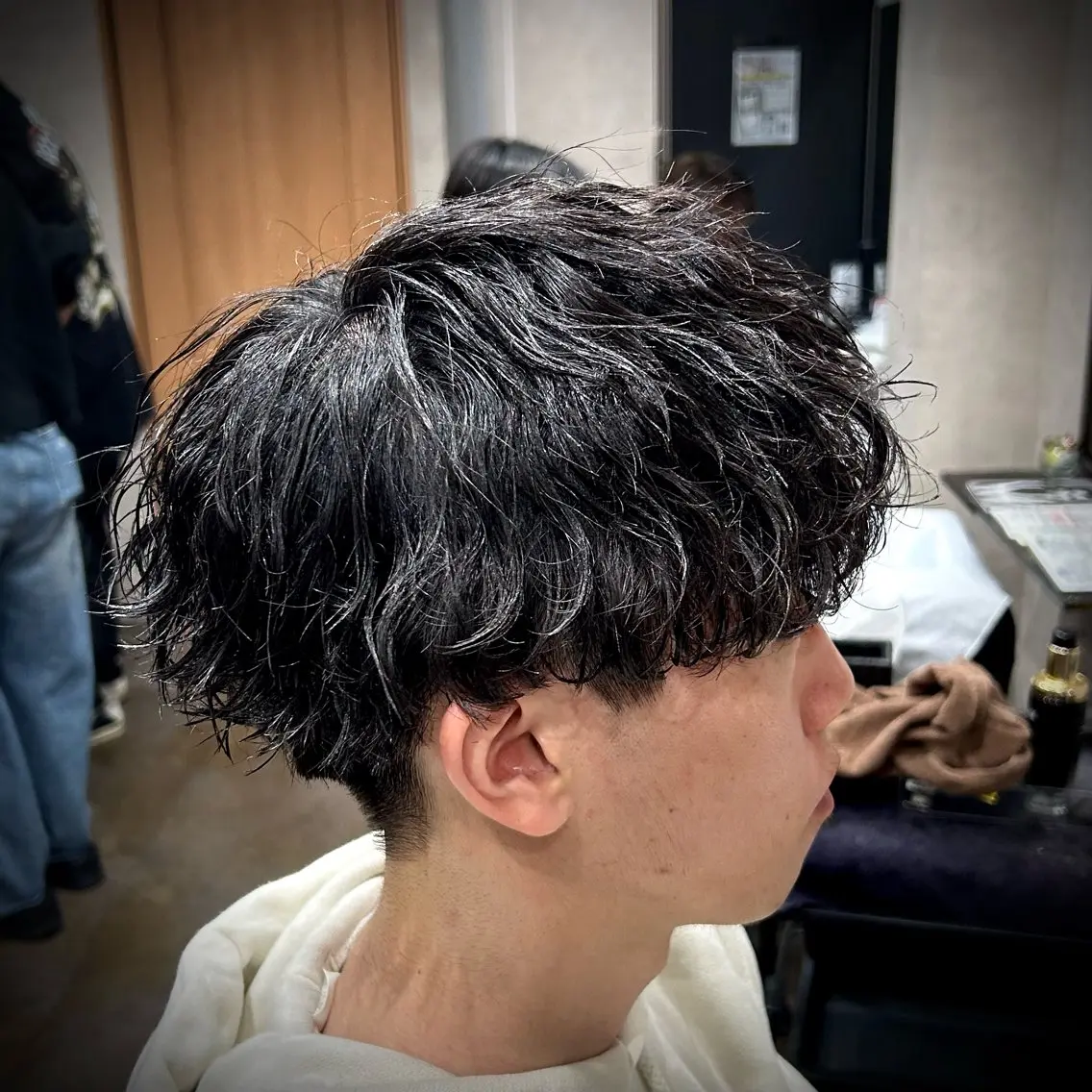 【新規定番】メンズカット♪シャンプー込み✨春日部で朝楽＆清潔感UP！無造作マッシュもOK🔥当日予約歓迎👑の写真