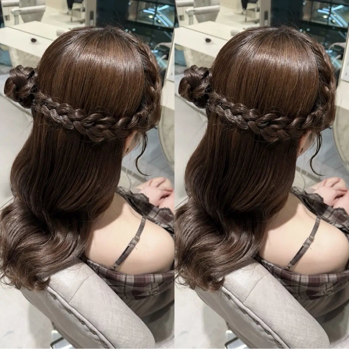 ヘアアレンジ ヘアセット wool TOKYO ありさのヘアスタイル