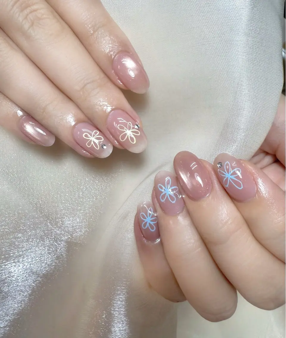 ネイル Flower nailのネイルデザイン