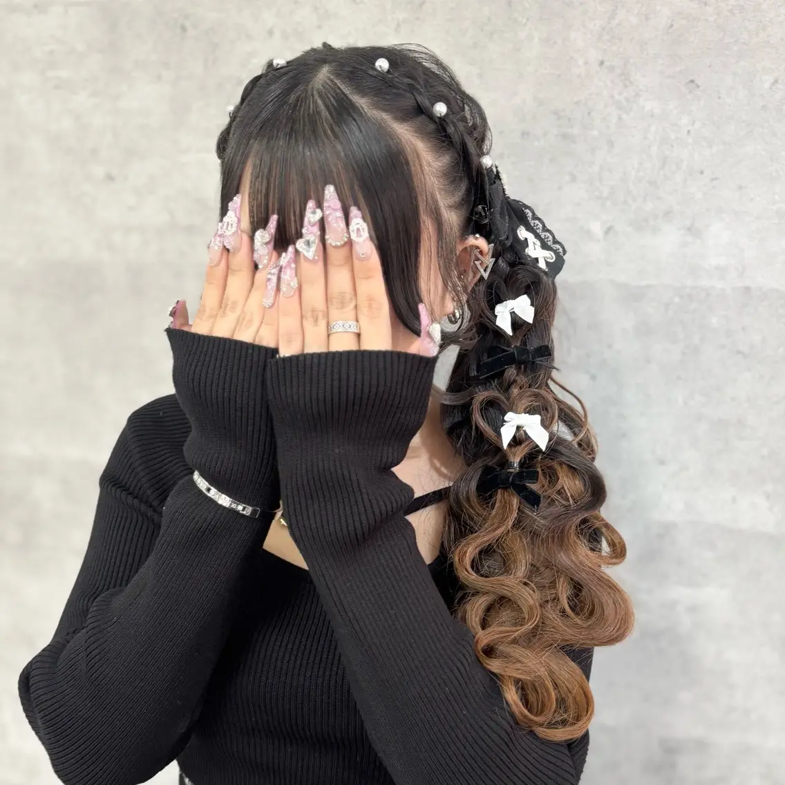ロング ヘアアレンジ ヘアセット ヘアセット/エクステ cocoro🐹🎀のヘアスタイル